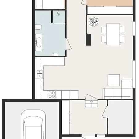 Lägenhet Cozy Elegant 2bedroom W/parking And View